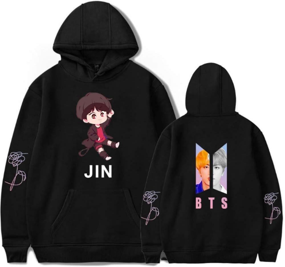 Kpop BTS Hoodie Love Yourself SUGA Jimin