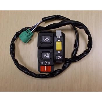 Start/Kill/Light Switch Assembly For 2005-2006 Honda TRX250 Recon Foot-Shift ATV