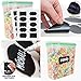 VERONES Cereal Container, Airtight Storage Containers Perfect for Flour Container Dry Food Storage Containers 4 piece (10 Chalkboard Labels & 2 Measuring Cups Included).
