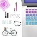 Allinside Pink and Blue Green Ombre Keyboard Cover Skin for MacBook Pro 13