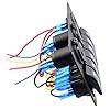 TurnRaise-6-Gang-Waterproof-Car-Auto-Boat-Marine-LED-Rocker-Switch-Panel-Circuit-Breakers-w-Digital-Voltmeter-12V-Cigarette-Socket-Double-USB-Power-Charger-Adapter TurnRaise-6-Gang-Waterproof-Car-Auto-Boat-Marine-LED-Rocker-Switch-Panel-Circuit-Breakers-w-Digital-Voltmeter-12V-Cigarette-Socket-Double-USB-Power-Charger-Adapter