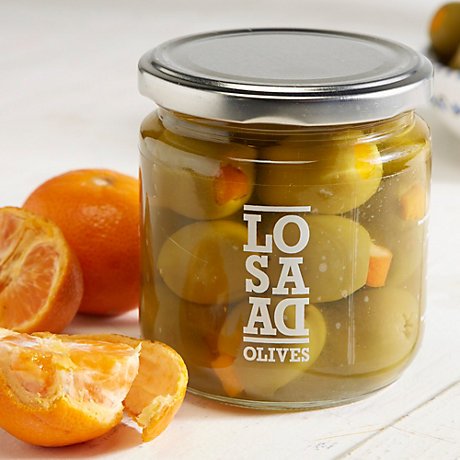 Orange Stuffed Gordal Olives - 198g - Thumbnail 3