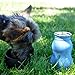 H2O4K9, Dog Water Bottle and Travel Bowl, 9.5-Ounce, Pure Stainless