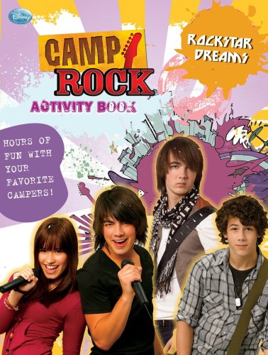 Camp Rock Rockstar Dreams Activity Book