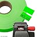 Perco Fluorescent Green Pricing Labels for Monarch 1131 Price Gun – 3 Sleeves, 24 Rolls Value Pack - 60,000 Price Marking Labels – with Ink Rolls Included