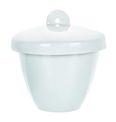 Eisco Labs Porcelain Crucible with Lid, Tall