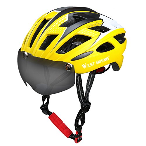 Top 10 Best Cycling Helmets Men's Red Yellow - Best of 2018 Reviews | No Place Called Home