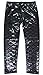 Simplicity Women's Mermaid Fish Scale Printing Ankle Length Leggings