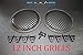 (2) 12 INCH Steel Speaker SUB SUBWOOFER Grill MESH Cover W/Clips Screws GLKT-12