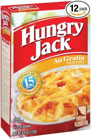 Hungry Jack AU gratinado patatas, 6,1 onza (Pack de 12 ...