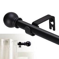 GXOACKJ Curtain Rods for windows 32-48 inch, 5/8