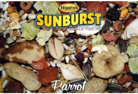 Higgins Sunburst Gourmet Food Mix for Parrots Multi-Colored