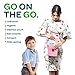 Go On The Go Disposable Urinal and Vomit Bags for Female and Male, Take Along for Travel, Traffic, Hiking or Camping - 6 Urinal/Vomit Bags Bonus 15 Cleansing Wipes Included