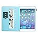 Dteck iPad Mini 1/2/3 Case - Slim Fit [Stylus Slot] Folio Stand PU Leather Smart Wallet Case with Auto Wake/Sleep Magnetic Cover for Apple iPad Mini 3 / iPad Mini 2 / iPad Mini 1, Luxury Flower