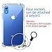 SKYLMW iPhone XR Case, [Built in Screen Protector] Full Body Shockproof Dual Layer High Impact Corner Protection Hard Plastic & Soft TPU with Sturdy Cover Case for iPhone XR 2018(6.1 inch),Clear