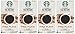 Starbucks Via Instant Coffee Pike Place Roast, (Pack of 4)