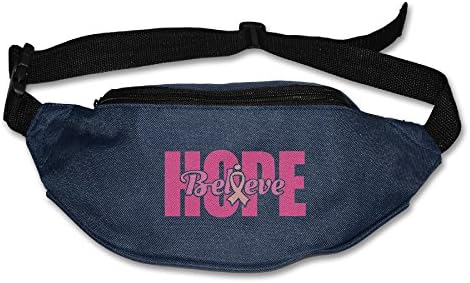 Breast Cancer Awareness Outdoors Sports Travel Waist Bag