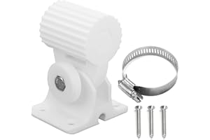 Foruly Wall Mount Bracket Kit for Ubiquiti Nanostation Ns-5ac Lo0o5ac Nsm5 Locom5 Nsm2 Locom2 Ltu Lite White (PLA White)