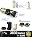JDM ASTAR Extremely Bright 3030 Chipsets White/Yellow 1157 2057 2357 7528 Switchback LED Bulbs with Projector For Turn Signal Lights
