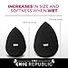 Beauty Makeup Sponge Blender - Blend Conceal Contour and Highlight - Flawless Makeup Application - Eco Friendly Latex Free and Hypoallergenic - Black
