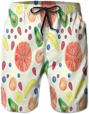 Short Pants Mixed Fruit Men Brand New 2017 Hot