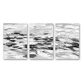 3 Panel Abstract Painting Pictures Home Wall for...