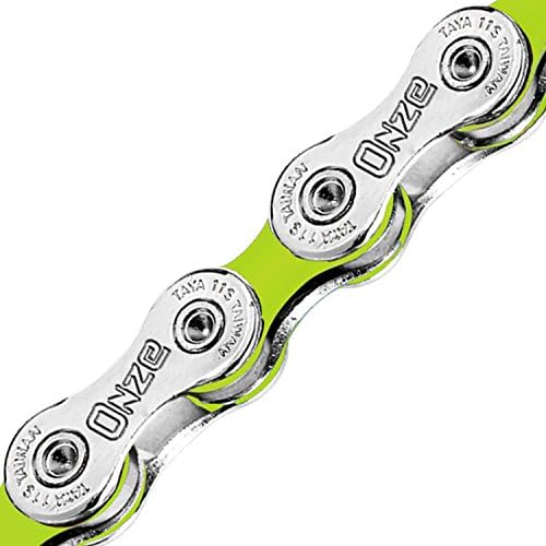 Taya 11 Speed Bike Chain- Durable Color Chain 116L MTB Road Bike, Compatible with Shimano SRAM Chain Drive Derailleur