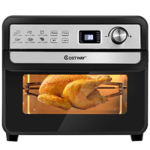 COSTWAY Air Fryer Toaster Oven, 12in1 Convection Airfryer Oven, with