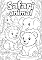 Livro Safari Animal : Livro Infantil para colorir