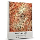 New Canaan Map Poster, Connecticut Map Art