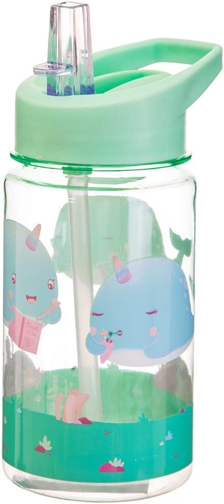 Sass & Belle Drink Up Alma Narwhal Water Bottle - Image 4