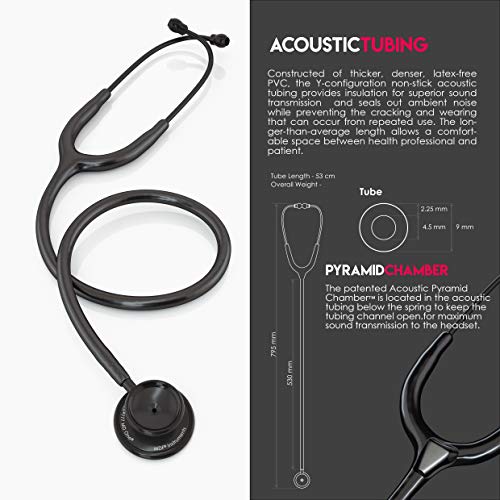 MDF Instruments MD One Stainless Steel Premium Dual Head Stethoscope FreePart eBay