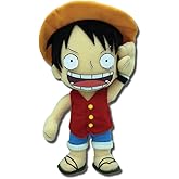 Great Eastern GE-8986 One Piece 10" SD Luffy Plush for 15 years and over