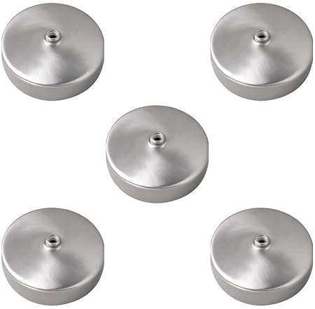 Pack Of 5 X British General 661st Brushed Chrome Effect Ceiling