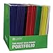 C-Line Recycled Two-Pocket Paper Portfolio with Prongs, 1 Case of 100 Folders, Assorted Colors (05320-100)