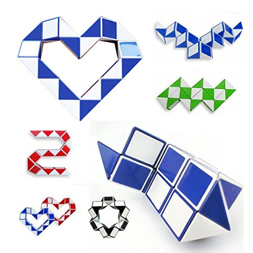 Lifestyler 2017 Cool Snake Magic Variety Popular Twist Kids Game Transformable Gift Puzzle Random Colour