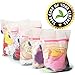 ELZU.US Luxury Wash Bag Delicates (Set of 5), Laundry Bags For Bra & Stockings, Lingerie, Hosiery, Blouse, Underwear, For Washing Machine, Mesh Bags For Travel, 2 Extra Large & 3 Large