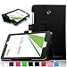 Infiland Acer Iconia Tab 8 A1-840FHD Case, Folio PU Leather Slim Stand Cover with Multi-Angle Stand fit for Acer Iconia A1-840 FHD 8 inch tablet (Acer Iconia A1-840 FHD tablet, Black)