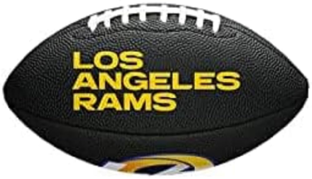 Wilson Unisex Youth Mini NFL Team Soft Touch Ball, L.A. Rams