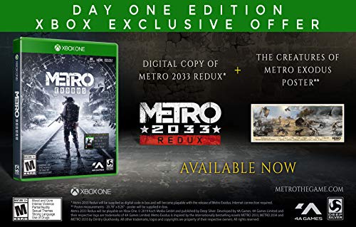 Metro Exodus, Day One Edition - Xbox One