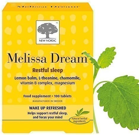 New Nordic | Melissa Dream Tablets | 1 X 100S