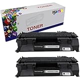 HI INK 2 Pack 80A CF280A 05A CE505A Toner Cartridge For HP Laser Pro 400 M401dne Pro 400 M401n Pro 400 M401dn Pro 400 M401dw Pro 400 MFP M425dn series printers