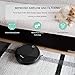 Deenkee Robot Vacuum Cleaner, Automatic Vacuum Cleaner Robot with Mop for Pet Hair, Carpet and Hardwood Floor (Black) (Large)