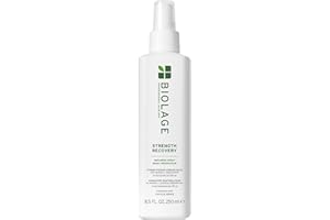 Biolage Strength Recovery Repairing Spray for Damaged Hair, Strengthens Hair, Heat Protection, Protects Sensitized Hair, 250 