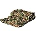 LOOGU Custom Woodland Camo Netting Camping Military Hunting Camouflage Net (150D Polyester, 5x6.5ft)