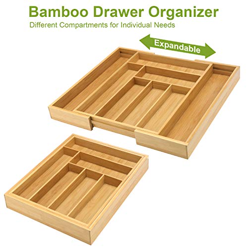 2 BAYKA+Silverware+Expandable+Stationery+Compartments