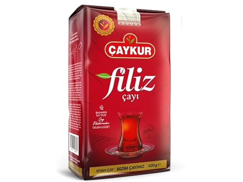 ÇAYKUR Filiz Black Tea, First Harvest Golden Tips, Loose Leaf Premium ...