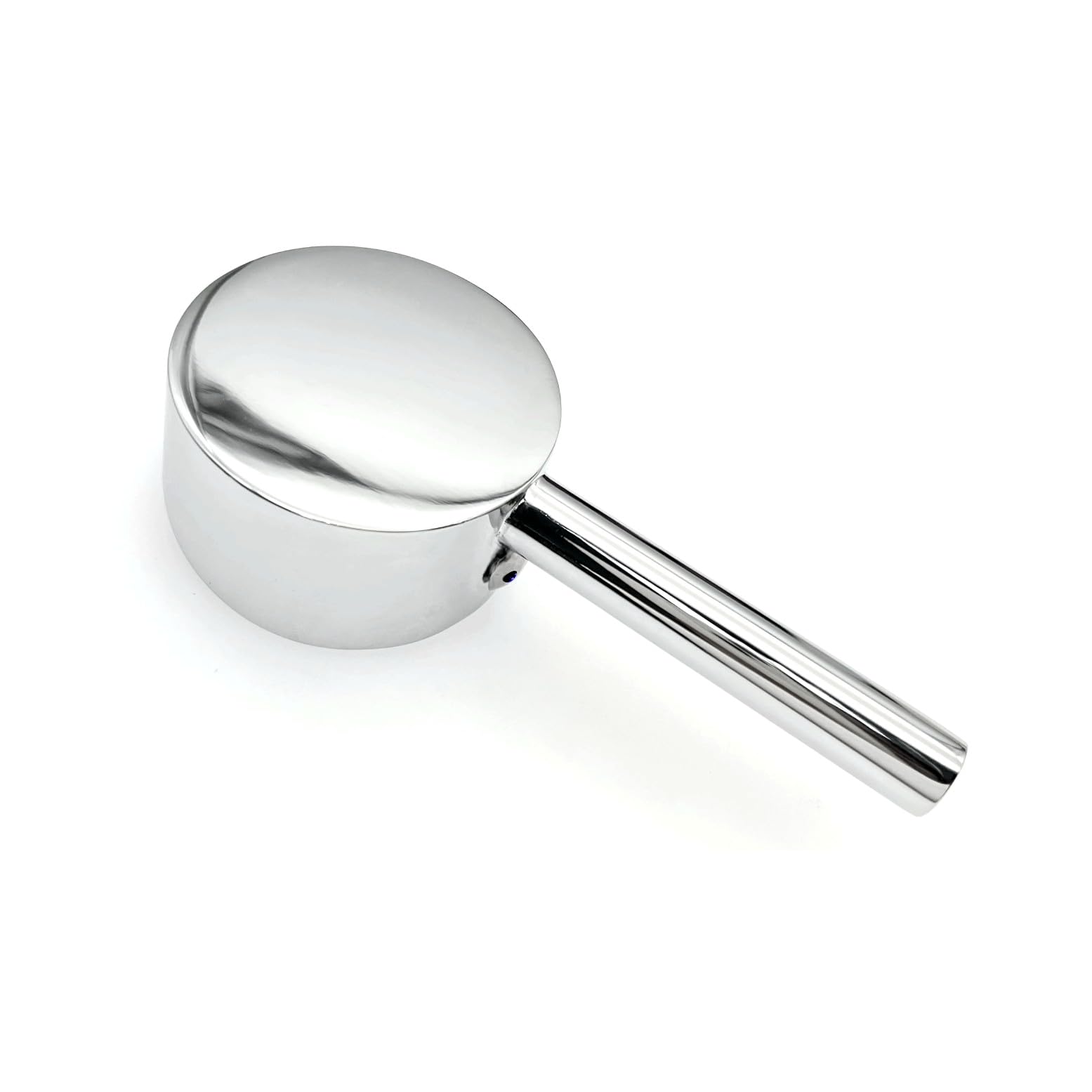 JZK 40# Zinc Alloy tap lever, Round Handle for Hot/Cold Water Faucet, Kitchen Sink, Bathroom Basin, Tub Lever Replacement