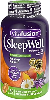 مكمل ألياف ميلاتونين للنوم الجيد