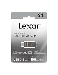 Lexar E32C 64GB Type-C USB Flash Drive, USB-A&USB-C